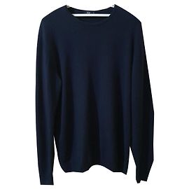 Autre Marque Boggi Pullover aus Seide und Kaschmir Dunkelblau XL Blau Marineblau