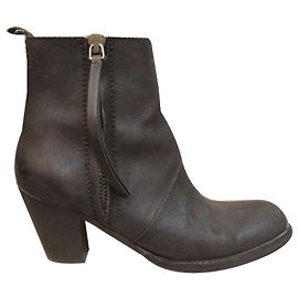 boots Acne modèle Pistol p 40 Noir