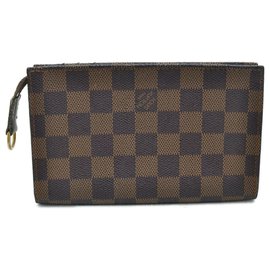 Louis Vuitton-Louis Vuitton Damier Ebene Marais Bucket-Marrom