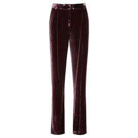 Michael Kors-Pantalones de terciopelo-Púrpura