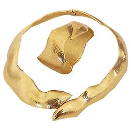 Yves Saint Laurent Set di gioielli D'oro