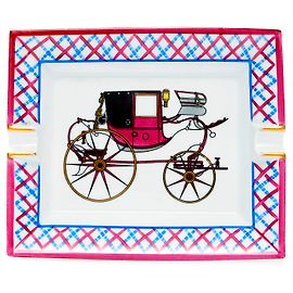 Hermès Schlitten Pink Blau