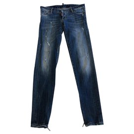 Dsquared2 Pantalones Azul