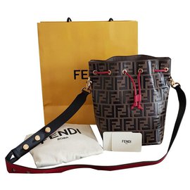 Fendi-Bucket bag my treasure-Brown