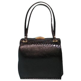 Autre Marque Bolsa de piton preto Preto
