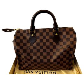 Louis Vuitton-Speedy 30 Damier ebony-Brown