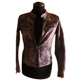 REDSKINS leather size M perfect condition Purple