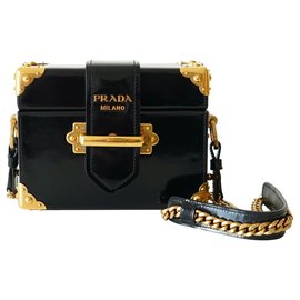 Used Prada Cahier Handbags - Joli Closet