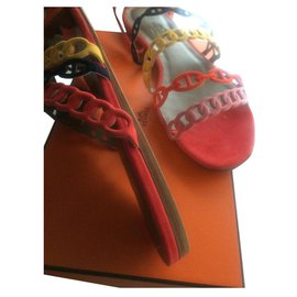 Hermès-Sandals-Multiple colors