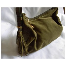 Autre Marque-Handtaschen-Olivgrün