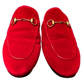 Gucci-Sapatilhas de ballet-Vermelho