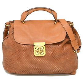 Chloé Elsie Leather Marrone