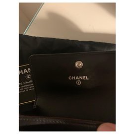 Chanel-Bourses, portefeuilles, cas-Noir