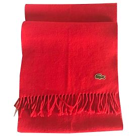 Lacoste Sciarpe da uomo Rosso