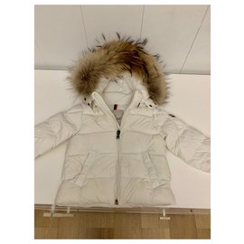 Moncler-MONCLER FEATHER UNISEX SKI PACKAGE-White