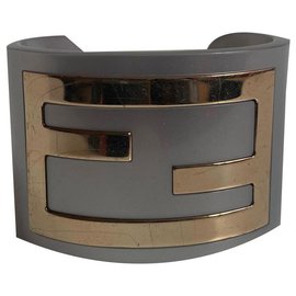 Fendi-Bracelets-Silvery