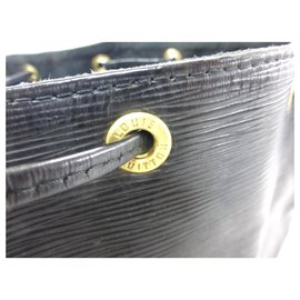 Louis Vuitton-NOE GM LEATHER EPI BLACK-Black