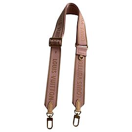 Louis Vuitton Guitar strap pink Pink