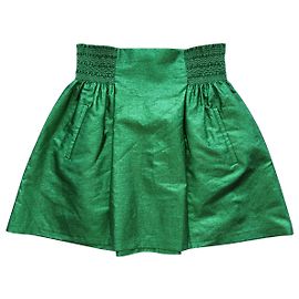Mauro Grifoni Saias Verde Metálico