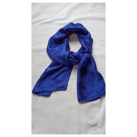 Yves Saint Laurent-sciarpe-Blu