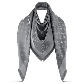 Louis Vuitton Schal. M75120 Silber
