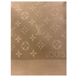 Louis Vuitton-Scialle monogramma-Sabbia