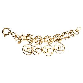 Bracelet chanel médaillons Doré