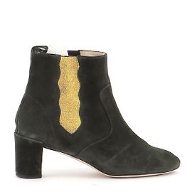 Repetto Botines / botas bajas Verde oscuro