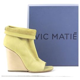 Vic Matié Botines / botas bajas Amarillo
