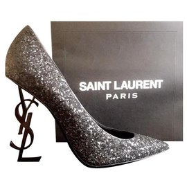 Yves Saint Laurent-Heels-Black