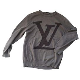 Louis Vuitton Chandails Marron