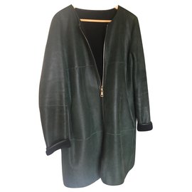 Ventcouvert-Coats, Outerwear-Dark green