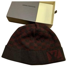 Louis Vuitton Chapéus Gorros Marrom