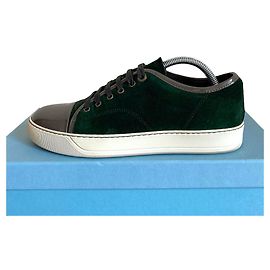 Lanvin Sneakers Green Grey