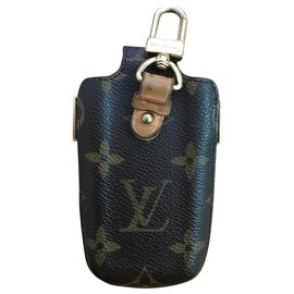 Louis Vuitton-Custodia per smartphone Louis Vuitton-Marrone scuro