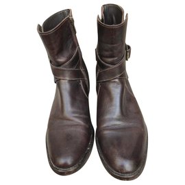 Autre Marque-Pete Sorensen p boots 39-Dark brown