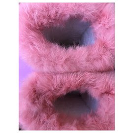 Autre Marque-Bottes après-ski Paesaggino-Rose