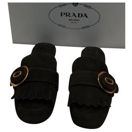 Prada Mules Noir