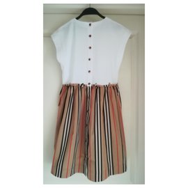 Burberry-New Burberry dress-White