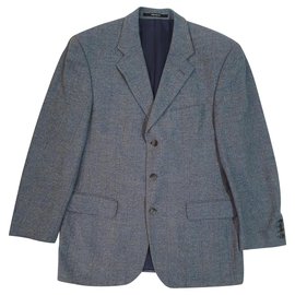 Yves Saint Laurent-Giacche blazer-Blu