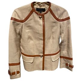 Salvatore Ferragamo Jacken Beige Hellbraun