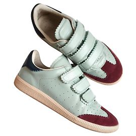 Isabel Marant Etoile Bryce Bordeaux Vert clair