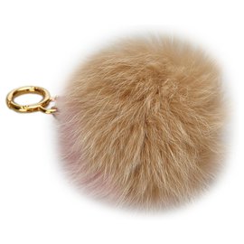 Fendi-Fendi Pink Monster Charm Key Chain-Pink,Other