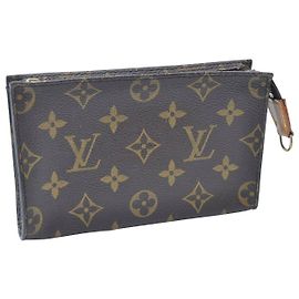 Borsa a secchiello Monogram Louis Vuitton PM LV Marrone