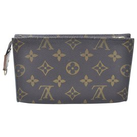 Louis Vuitton-Louis Vuitton Monogram Bucket PM Bolsa LV-Marrom
