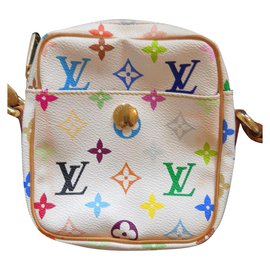 Louis Vuitton-Splendida borsa modello Louis Vuitton Rift-Bianco,Multicolore