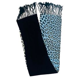 Roberto Cavalli Bufandas de seda Estampado de leopardo