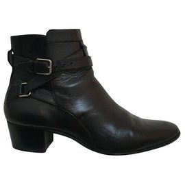 Saint Laurent-Blaze Saint Laurent boots p 37-Black