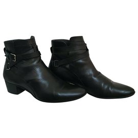 Saint Laurent-Blaze Saint Laurent boots p 37-Black