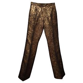 Sandro calça, leggings Dourado